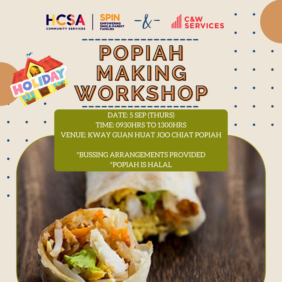 C&W Popiah Making Workshop (5th Sept)