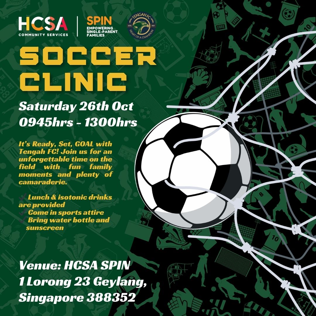 Tengah Football Club Soccer Clinic (26th Oct)