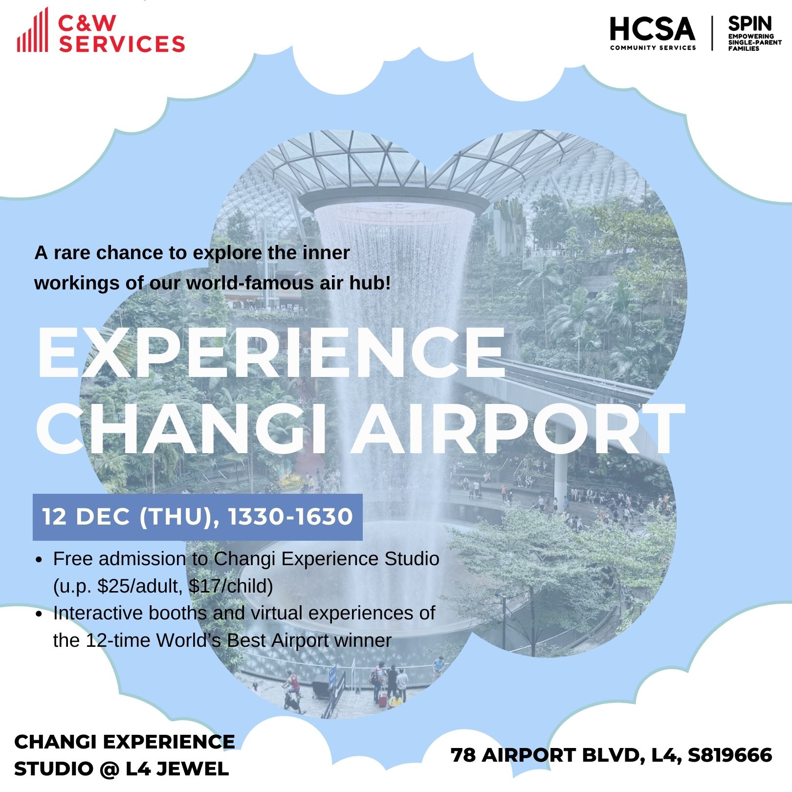 Experience Changi Airport (12 Dec)